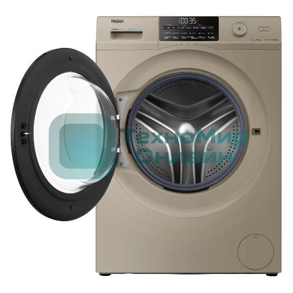 Стиральная машина Haier HW70-BP12959GE золотой, загрузка фронтальная 7кг, 1200 об/мин., класс: A+++