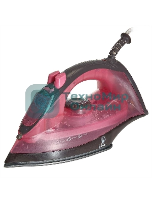 Утюг ВАСИЛИСА ВА-2001 розовый с корич., 2200 Вт