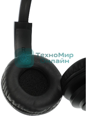 Гарнитура A4Tech HU-10 чёрный, проводная