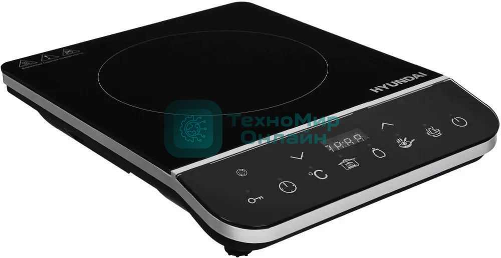 Плита настольная электрическая Hyundai HYC-0104 черный стеклокерамика (настольная)