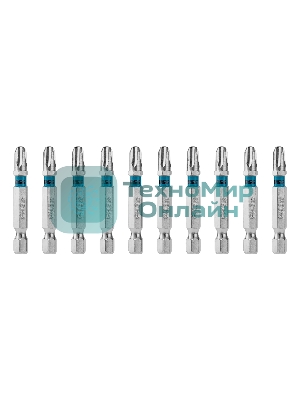 Бита GROSS 113036 PH3х50 мм, сталь S2, шестигр., 10 шт