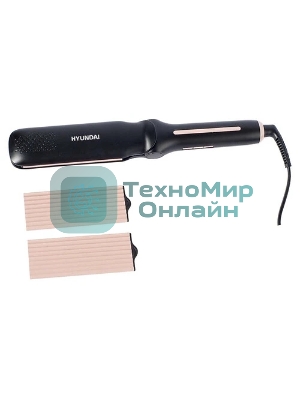 Мультистайлер для волос Hyundai H-HM1550 черный, 220 °C, 5 режимов