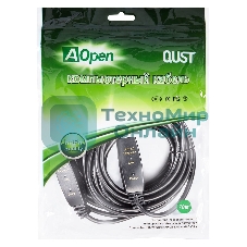 Кабель-адаптер USB3.0-repeater Aopen, удлинительный активный Am-->Af 10м