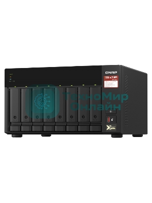 Сетевое хранилище без дисков SMB QNAP TS-873A-8G NAS, 8 trays 3,5