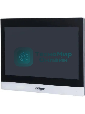 Видеодомофон Dahua DHI-VTH8A41KMS-W серебристый