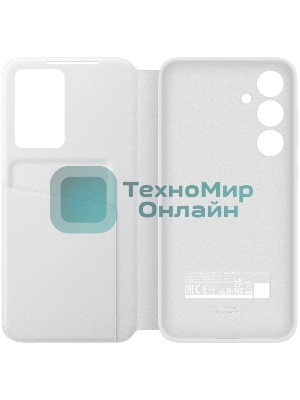 Чехол (флип-кейс) Samsung для Samsung Galaxy S24 FE Wallet Case белый (EF-ZS721CWEGRU)