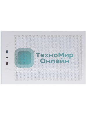 Компьютерный корпус 1STPLAYER MIKU Mi7-A белый, ATX, 3x120мм LED fans