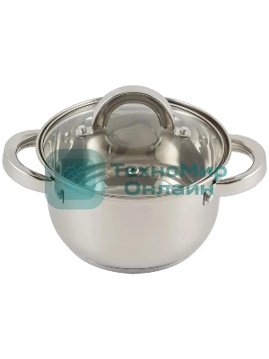 Кастрюля MALLONY Mediano, объем 5,8 л, диа 24 см, (005445)