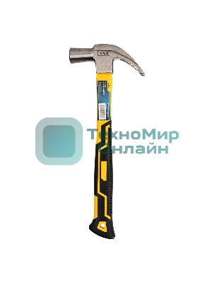 Молоток-гвоздодер Deli DL5027Y 500 гр Фибергласовая рукоять