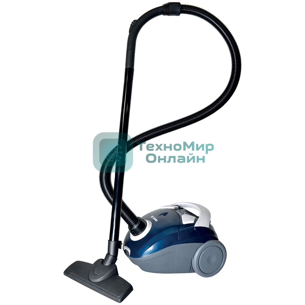 Пылесос Delta DL-0835 синий, 300/1600 Вт, уборка сухая, пылесборник мешок 2 л