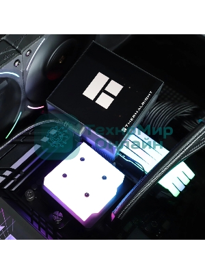 Система жидкостного охлаждения Thermalright Hyper Vision 360 ARGB Soc-AM5/AM4/1151/1200/2066/2011/1700 черный 4-pin 29.6dB Al LCD Ret (H-VISION-360-BL-ARGB)