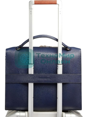 Деловая сумка женская Piquadro Patricia CA4098W140/BLU с отделением для ноутбука 14