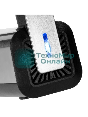 Миксер электрический Galaxy Line GL 2228, серебристый с черным, ручной, 700 Вт, 5 скоростей + режим “Турбо”