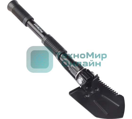 Лопата туристическая Patriot STM 425, многофункциональная, складная, чехол, 425 мм, 540 г.