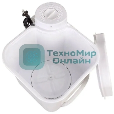 Стиральная машина Ока-50М (930018-5) белая/голубая, загрузка фронтальная 2,5 кг, 0 об/мин., класс: A