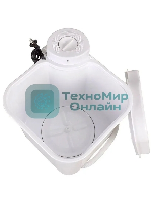 Стиральная машина Ока-50М (930018-5) белая/голубая, загрузка фронтальная 2,5 кг, 0 об/мин., класс: A