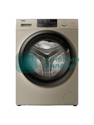 Стиральная машина Haier HW70-BP12959GE золотой, загрузка фронтальная 7кг, 1200 об/мин., класс: A+++