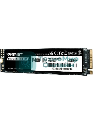 Накопитель SSD Patriot P400 Lite 500Gb (P400LP500GM28H)