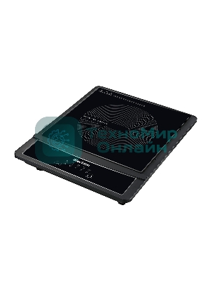 Плита настольная электрическая Blackton Bt IC132C Black, индукционная, 2000 Вт, тип управления: электронное, количество автоматических программ: 5, размер варочной поверхности: 190 мм, материал корпуса: пластик, керамика, автоотключение при снятии посуды, максимальный вес: 15 кг, нескользящие ножки, длина шнура: 1.2 м