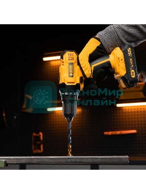 Сверло по металлу Denzel 9 мм, HSS-Tin, Golden Tip, 8 шт.