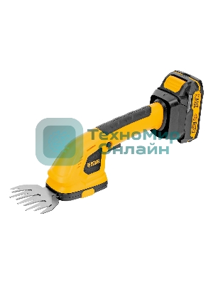 Ножницы-кусторез аккумуляторные Denzel GS-20, Li-Ion, 20 В