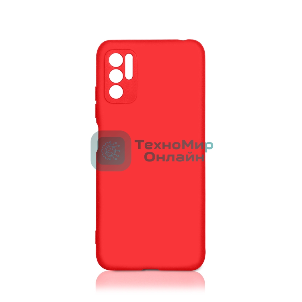 Чехол (клип-кейс) DF xiOriginal-22, для Xiaomi Redmi Note 10 (5G)/Poco M3 Pro, красный df xioriginal-22 (red)