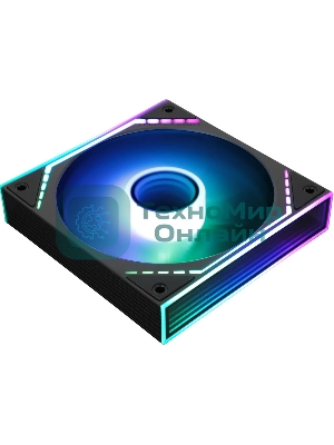 Кулер для корпуса Thermalright TL-M12R-S Reverse (124x120x25mm, 4-pin PWM, ARGB, 34.43CFM, 23.2dBA, 1500RPM, черный)