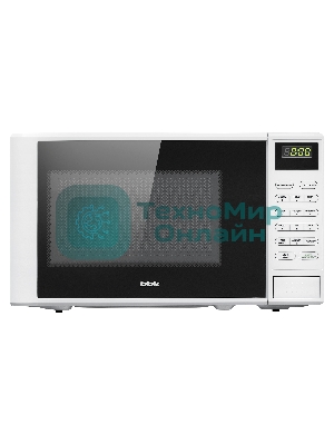 Микроволновая печь BBK 20MWG-735S/W белый, 20 л, 700 Вт, переключатели - сенсор