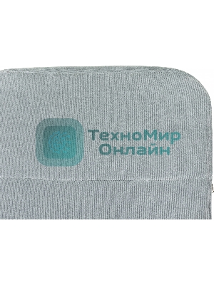 Кресло Бюрократ Triest Fabric серо-голубой, ткань