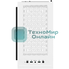 Компьютерный корпус Deepcool MACUBE 110 WH белый без БП ATX 1x120мм 2xUSB3.0 audio bott PSU