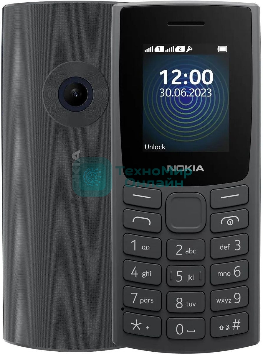 Мобильный телефон Nokia 110 TA-1567 DS EAC1 угольный