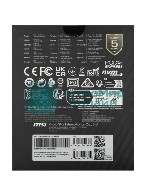 Накопитель SSD MSI SPATIUM S270, 480Gb, 2.5
