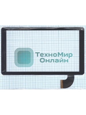 Сенсорное стекло (тачскрин) HOTATOUCH C145254K1 DRFPC391T-V02, черное