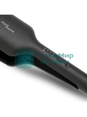 Щипцы для завивки волос Vitek Aquamarine VT-2380 черный/голубой, 32 мм, 200 °C, 3 режима