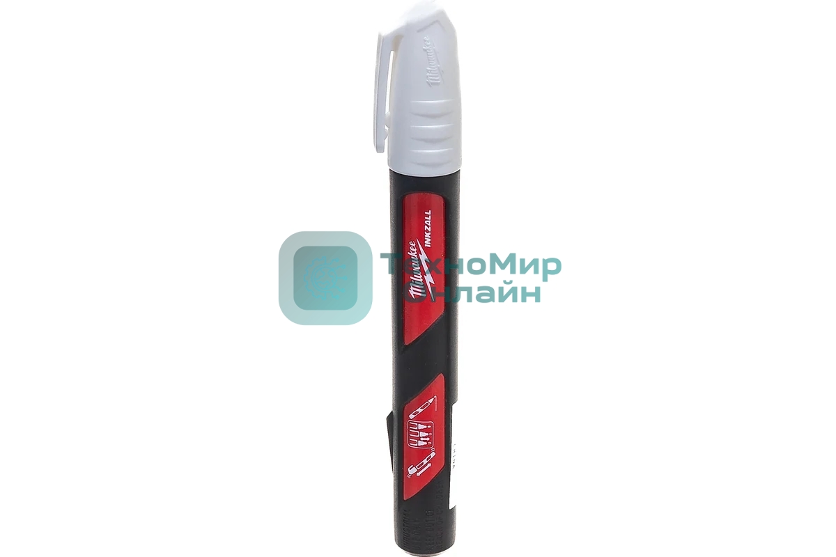Маркер строительный Milwaukee Inkzall цена за 1 шт белый (48223711)