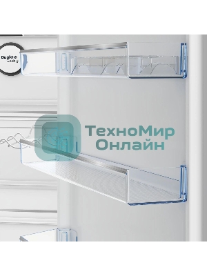Холодильник Beko B5RCNK403ZWB черный 257/100л двухкамерный морозилка снизу, No Frost