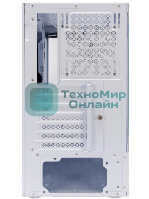 Компьютерный корпус 1STPLAYER MIKU Mi7-A белый, ATX, 3x120мм LED fans