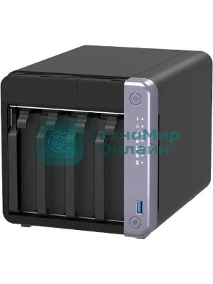 Сетевое хранилище NAS Qnap TS-432X-4G 4-bay настольный Alpine AL-524