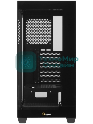 Компьютерный корпус Ocypus Gamma C72 BK ATX/win/black/no PSU/Tempered Glass