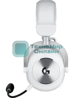 Гарнитура Logitech G Pro X 2 Lightspeed белый, беспроводная + проводная, Bluetooth/USB/3.5 мм, до 50 ч