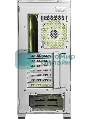 Компьютерный корпус MSI MAG Pano 110R PZ белый без БП ATX 6x120мм 7x140мм 2xUSB 3.0 1xUSB3.1 audio AirDuct bott PSU