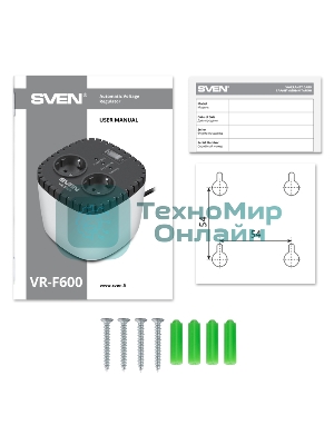 Стабилизатор напряжения SVEN VR-F600