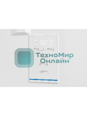 Холодильник Midea MDRB519MGE01ID белый двухкамерный 263/123л морозилка снизу, No Frost