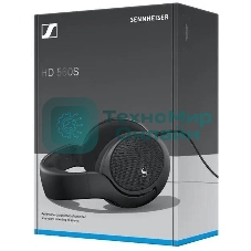 Наушники Sennheiser HD 560S накладные открытые 6-38000Гц съемный 3м, 6.3мм, Адаптер-переходник 6,3 мм/3,5 мм, 110дБ, 120 Ом, амбушюры велюр, черные