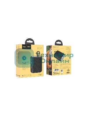 Портативная колонка HOCO BS47 черный ткань