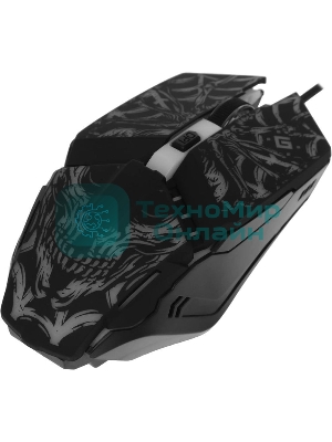 Мышь проводная Defender Prototype GM-670L черный, 2400 dpi, USB, кнопки - 6