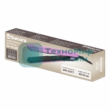 Выпрямитель для волос Sakura SA-4532R розовый/черный, 25 мм, 220 °C, 1 режим