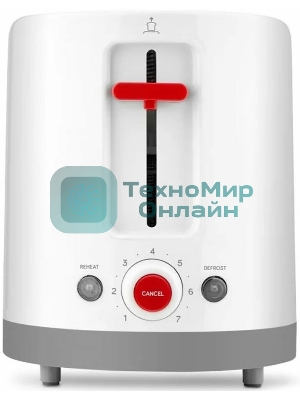 Тостер Ufesa TT7385 белый, 800 Вт, 2 слота