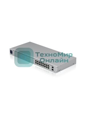 Коммутатор Ubiquiti UniFi USW-16-POE 2SFP 8PoE+ 42W управляемый