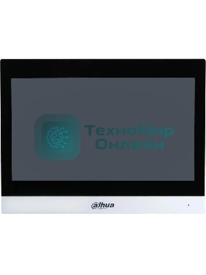 Видеодомофон Dahua DHI-VTH8A41KMS-W серебристый